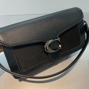 Coach shoulder bag messenger bag black
